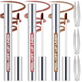 3 Colors Peel Off Lip Liner Stain with Tweezer Kit, Long Lasting Waterproof Lip Tint Stains Makeup Set with Matte Finish for Women, Natural Look, Easy to Use, for All Skin Types (#2,3,4)