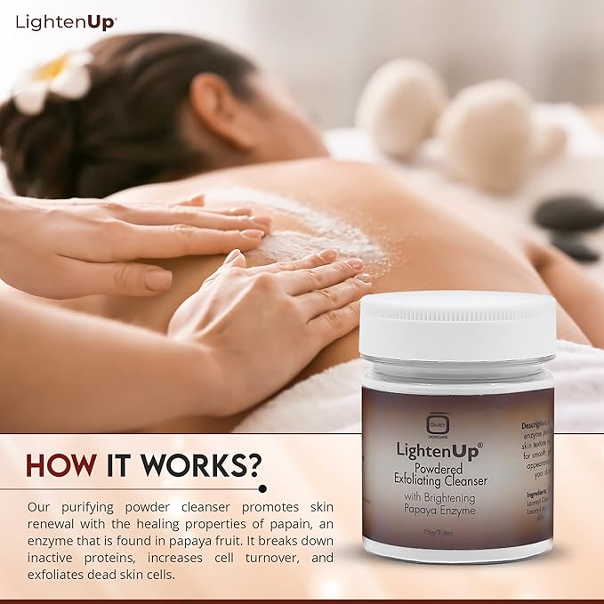 LightenUp Powdered Exfoliating Cleanser 75g