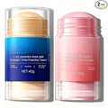 Crack Feet Prevention Stick, Urea Cream 60%, Anti Crack Foot Cream Stick, Strength Moisturizer Foot Lotion stick, Softening and Nourishing Cream, for Dry, Cracked Heels & Thickened Skin (Pink+Blue)