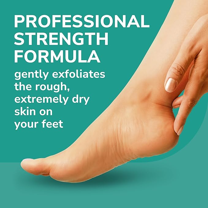 Dr. Scholl's Rough, Dry Skin Ultra Exfoliating Foot Mask 3 Pack and Dry, Flaky Skin Remover Ultra Exfoliating Foot Lotion Bundle