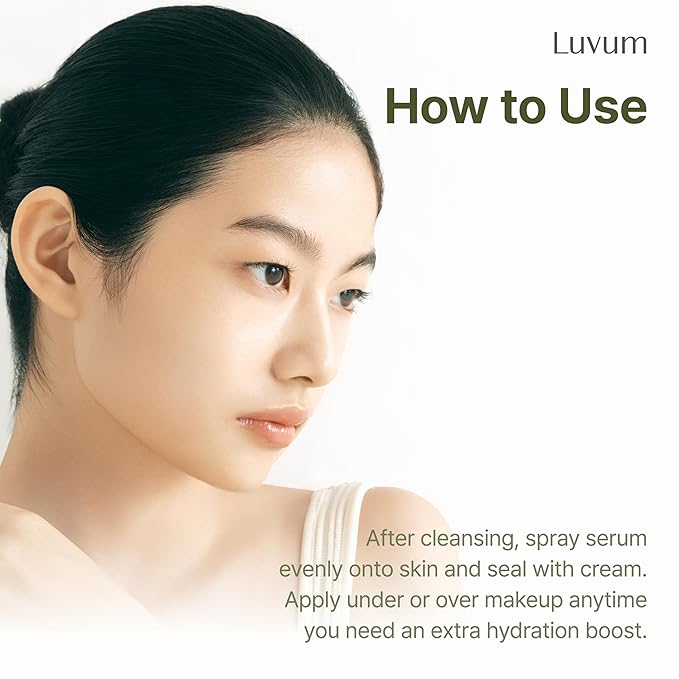 Luvum Calming Repair Cica Gel Serum, Centella Mist, Facial Spray, 2.70 fl. oz