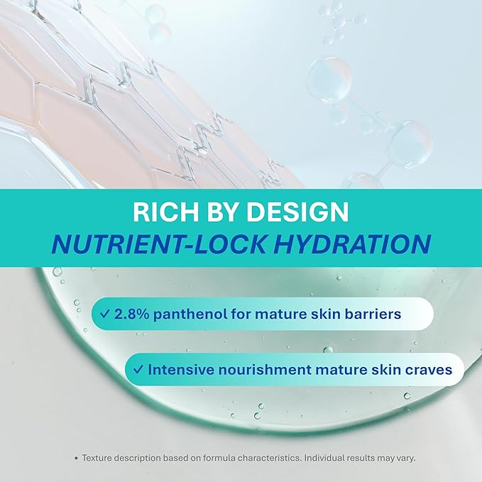 DEEPERCENT Korean Barrier Repair Serum for Mature Skin, Deep Hydration with Vegan Marine PDRN, 8-Peptide, 2.8% Panthenol & Niacinamide, Clinically Tested for 40+ Skin, 1.52 fl oz