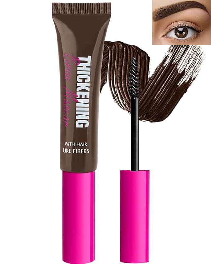 Waterproof Tinted Brow Gel-1Pcs Espresso Thickening Eyebrow Mascara Glue,Brow Lift Fast Shapping,Brow Filler Gream Gel,Long Lasting Eye Makeup for Women,Light Medium Dark Brown Cover Gray Hairs-07