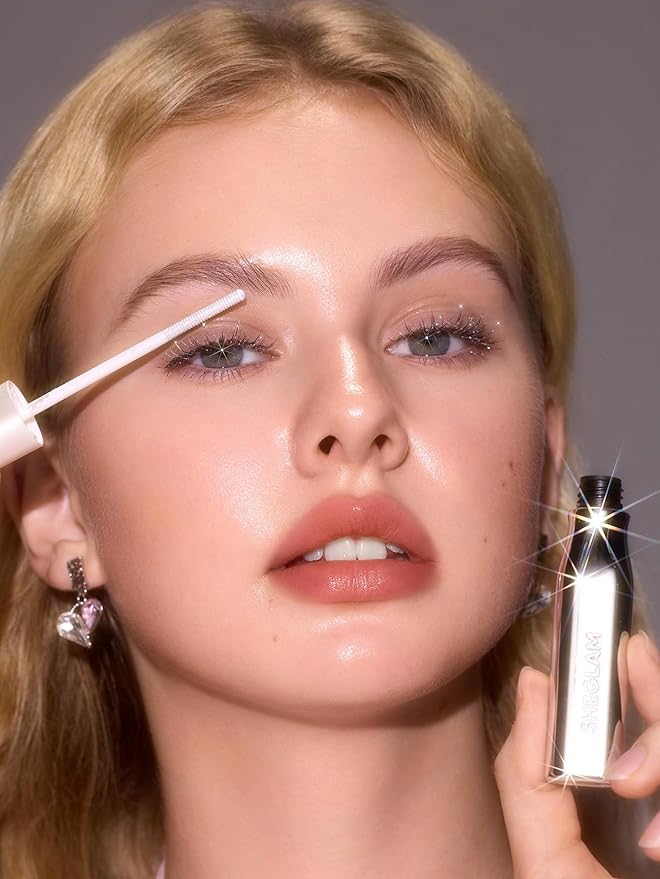 SHEGLAM Crystal Gaze Glitter Mascara High Shine Waterproof Long-lasting Mascara