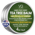VITAL AFFAIR Tea Tree Oil Balm – Soothing Care for Rashes, Athlete’s Foot, Jock Itch, Bug Bites, Folliculitis, Cracked Feet, Dry, Flaky, Irritated Skin – For All Ages & Sensitive Skin - 4 oz