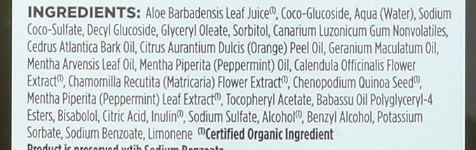 Avalon Organics Shampoo, Strengthening Peppermint, 11 Oz