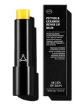 Allies of Skin Peptide & Ceramide Repair Lip Balm Treatment - with Palmitoyl Tripeptide-5, Ceramide NP, Sea Buckthorn, Avocado & Sunflower Seed Oil, Shea Butter, Vitamin C & E. 3.8g/ 0.13 oz