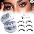 Meylora Magnetic Lashes,2026 New Magnetic Eyelashes with Applicator Natural Look,No Glue Needed Reusable Eyelashes Kit for Women(02+03+06)
