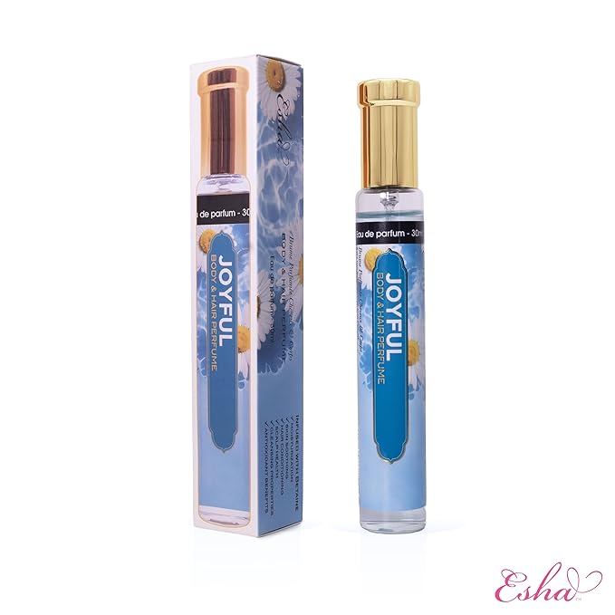 Esha Body & Hair Perfume Mist - Eau de Parfum for Women - Infused with Betaine - (JOYFUL)
