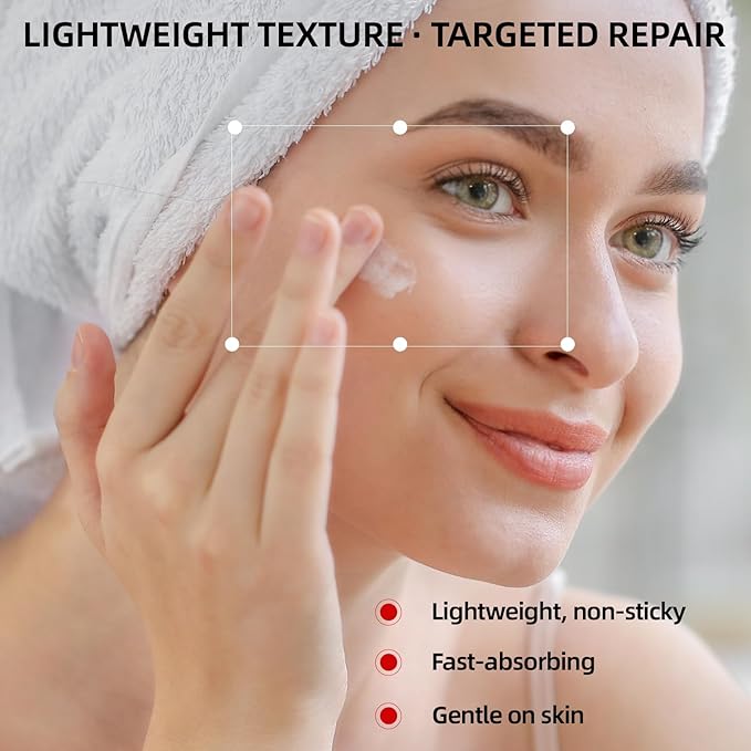 Caffeine Eye Serum for Dark Circles & Puffiness - Anti-Wrinkle, Firming & Smooths Fine Lines - Retinol Under Eye Serum Treatment - 0.7 Fl Oz