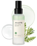 About Me SOOP Calming Bi-Phase Aqua Mist – 80.4% Jeju Cypress Water Fine Mist Face Spray, 2-Layer Hydrating Spray with Centella & Tea Tree, Vegan Makeup Setting Spray for All Skin Types, 4.23 fl oz