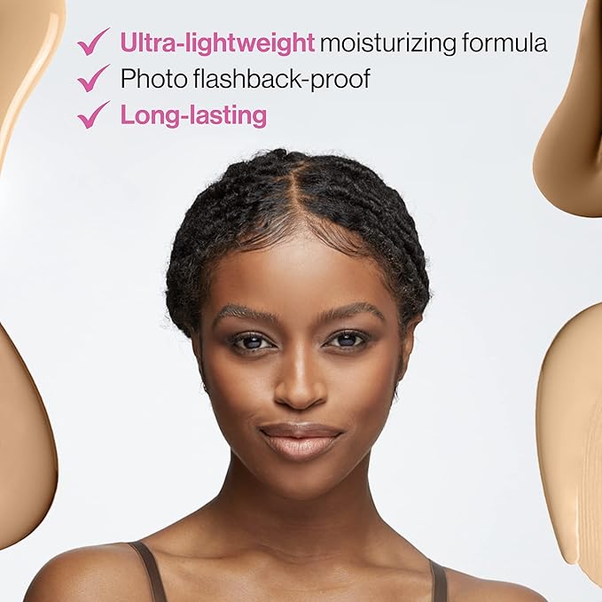 Wet n Wild Photo Focus Matte Liquid Foundation Rose Ivory, Vegan & Cruelty-Free (Pack of 2)