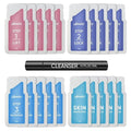 Libeauty Brow Lamination Kit Lash Lift Kit Lasting 8 Weeks Sachet Disposable Upgraded Version Curling Perming Wave Lotion & Liquid Set Home Perm Kit (20pcs-lash/brow lift kit)