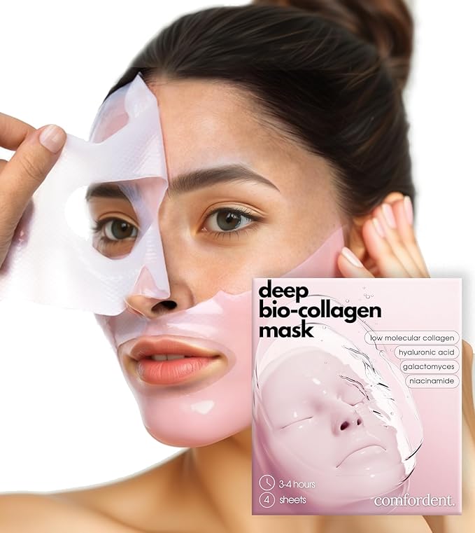 Bio Collagen Hydrogel Melting Face Mask with Hyaluronic Acid, Galactomyces & Niacinamide