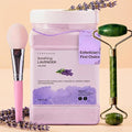 Jelly Face Mask for Facials - Lavender Hydrating, Brightening & Nourishing Jelly Mask with Free Jade Roller & Spatula | Professional Hydrojelly Masks | Vajacial Jelly Mask | 23 Oz Jar Skin Care