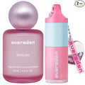Evereden Fragrance Hair and Body Mist - Darling & Sakura Tinted Non Toxic Lip Gloss Set: Amplify Your Self-Expression - Non Toxic Kids Makeup & Collectible Hair and Body Spray for Teen Girls