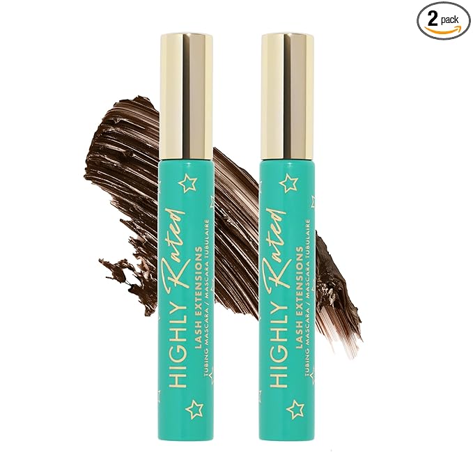 Milani Tubing Mascara | Highly Rated Mascara - Brown | Length and Lift | Shea Butter to Nourish and Condition Lashes Pack of 2