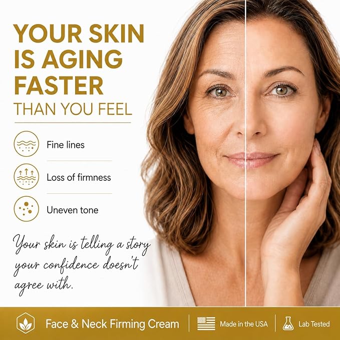 Vitamo Bee Venom Skin Treatment Cream | Face & Neck Wrinkle Moisturizer That Firms & Tightens | Made In USA | Hydrating Skin Restoration with Smoothing Effect | Instant Face Lift Cream, 2oz