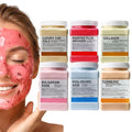 Jelly Mask for Facials Professional Set, Peel-Off Jelly Mask Powder Skincare Kit for All Skin Types, 6 Jars 24K Gold Vampire Collagen Rose Hyaluronic Turmeric, Spa Use