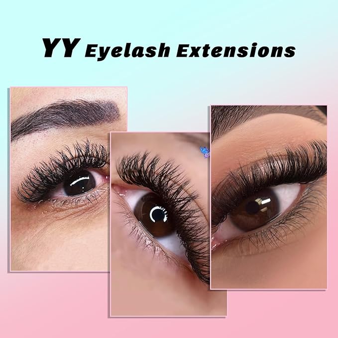 VAVALASH 6D W Shape Eyelash Extension 6D Premade Fans 0.07 D Curl Volume Lash Extensions Easy Fanning False Lashes Matte Black Volume Premade Cluster W Lashes(W Shaped-6D-0.07-D-13mm）