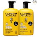 California Naturals Glow Body Wash Sunset Citrus 2-Pack, Hydrating Body Wash for Soft Glowing Skin, Gentle Skin Care for Women & Men, Natural, Vegan, Cruelty, Paraben & Sulfate Free, 20 oz