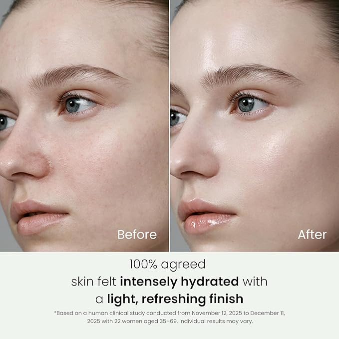 Daily Glow Boosting Serum, Hydrating Glass Skin Niacinamide Face Serum for Dull, Dehydrated&Sensitive Skin, Lightweight Soothing Care with Marine Complex, Korean Skin Care (1.69 Fl Oz / 50ml)