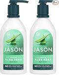 JASON Natural Body Wash & Shower Gel, Soothing Aloe Vera, 30 Oz (Pack of 2)