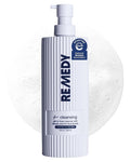 Remedy for Lightweight Cleansing | Gel-to-Foam Cleanser for Normal to Oily Skin | 0.5% Salicylic Acid, Ceramide NP, Niacinamide, Green Tea | By Dermatologist Dr. Shah, 12 fl. Oz