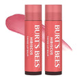 Burt's Bees Lip Tint Balm, Mothers Day Gifts, with Long Lasting 2 in 1 Duo Tinted Balm Formula, Color Infused with Deeply Hydrating Shea Butter for a Natural Buildable Finish, Soft Hibiscus (2-Pack)