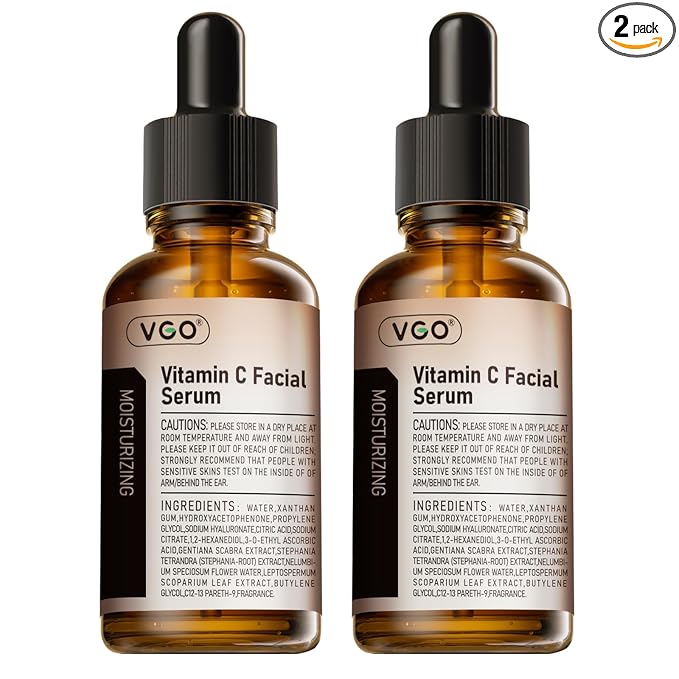 VGO 2 Pack Vitamin C Face Serum