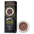 Arches and Halos Luxury Brow Building Pomade - Vegan Eyebrow Pomade - Creamy, Long Wearing Color for Clean, Defined Brows - Dark Brown - 0.1 oz