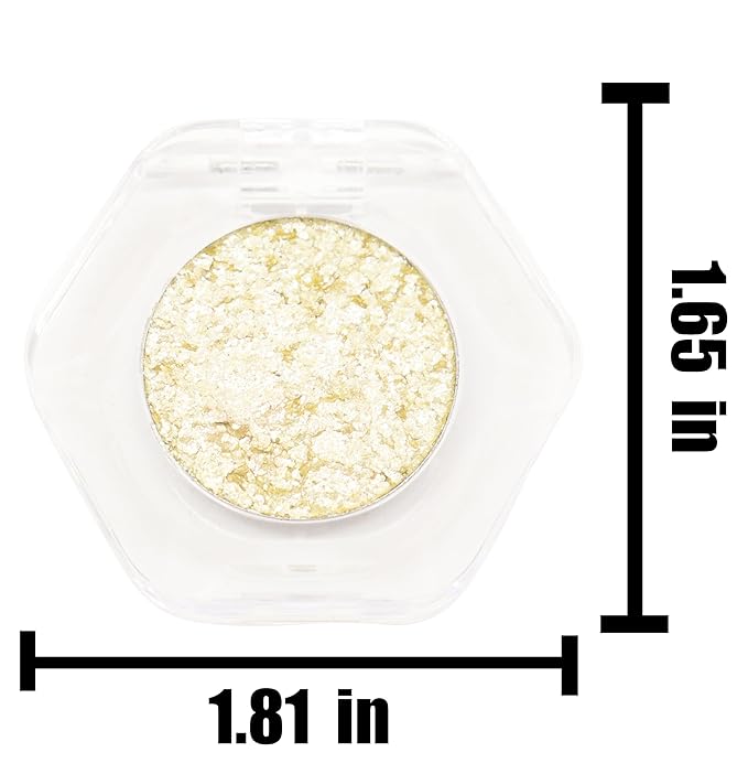 Bistopia，Pearlescent cream eyeshadow, shimmering, with a smooth texture that blends easily; a translucent metallic glitter eyeshadow that delivers a long-lasting, sparkling finish, 2g (#26)