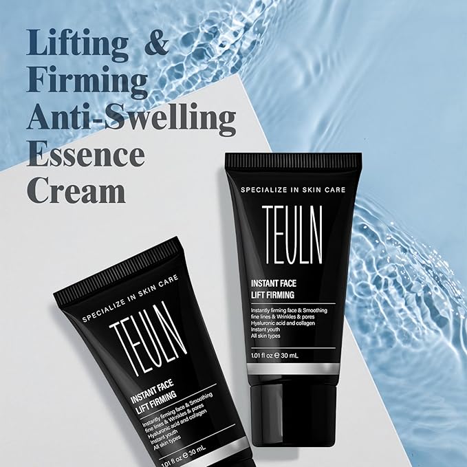Instant Face Lift Cream,Instant Face Tightener, Smoothing Fine Lines, Wrinkles and Pores ，Smoothing Fine Lines， Helps Improve the Look of Sagging Skin on Neck & Face