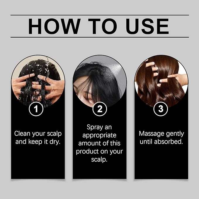 Hair Serum Bundle – Thinning Hair Treatment with Plant-Based Actives, Prevention & Treatment Scalp Serum Bundle for Men & Women, Sulfate-Fre