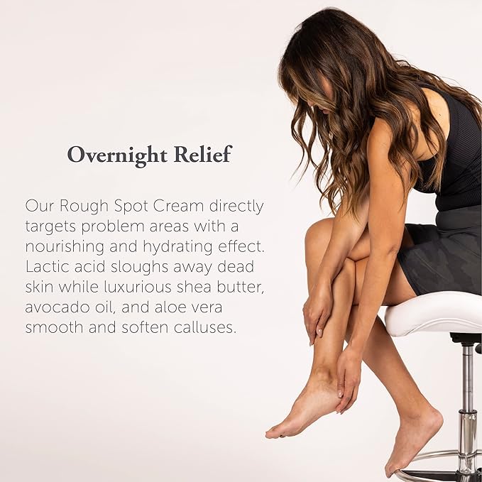 Dr. Foot Cracked Heel Repair Cream 8 Fl Oz - Moisturizing Lotion with Shea Butter & Lactic Acid, Softens Calluses & Dry Skin on Feet