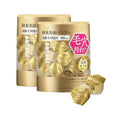 Japanese Powder Face Wash 0.35g 32pcs 1pack - Japanese Skincare Travel Pack - Exfoliating Rice Powder Cleanser - Smooth Hydrating Moisture - Gentle Enzyme Facial Cleanser for Soft Skin - Gold