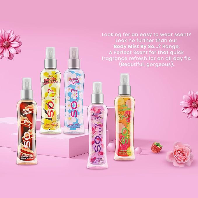 Pina Colada Body Mist by So…? for Women - 3.5 oz Body Mist - Pack of 3