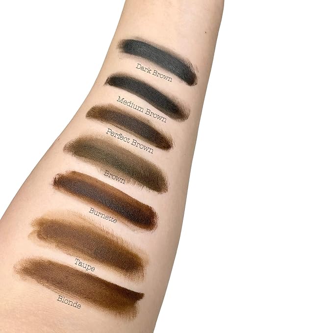 M - 7Ink Seven Colors Liquid Pigment Ink for Eyebrow Tattoo - Permanent Makeup Microblading Supplies Kit - Machine Use - Microshading - No Mixing Professionals Only -10ml (Single, Perfect Brown)
