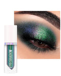 Glitter Liquid Eyeshadow, Chameleon Metallic Long-Lasting Eye Shadow, Holographic Multichrome Shimmer Eyeshadow, Colorful High Pigment Liquid Eye Shadow,Glow in the Dark Party Makeup Gift for Women-04