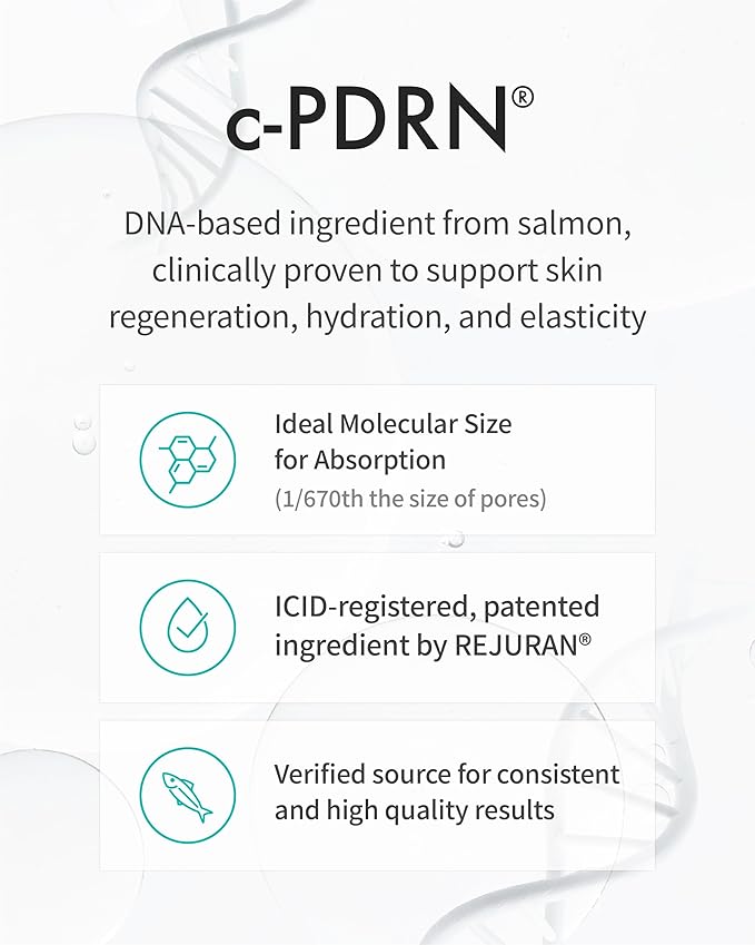 REJURAN® Rebalancing Toner, c-PDRN® – Salmon DNA Hydrating & Soothing Facial Toner for Skin Texture, Pore Care & Barrier Support with Salmon DNA. Korean Skin Care (4.05 fl oz) (Pack of 2)