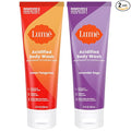 Lume Acidified Body Wash - 24 Hour Odor Control - Removes Odor Better than Soap - Formulated Without SLS or Parabens - OB/GYN Developed - 8.5 ounce (Pack of 2) (Clean Tangerine & Lavender Sage)