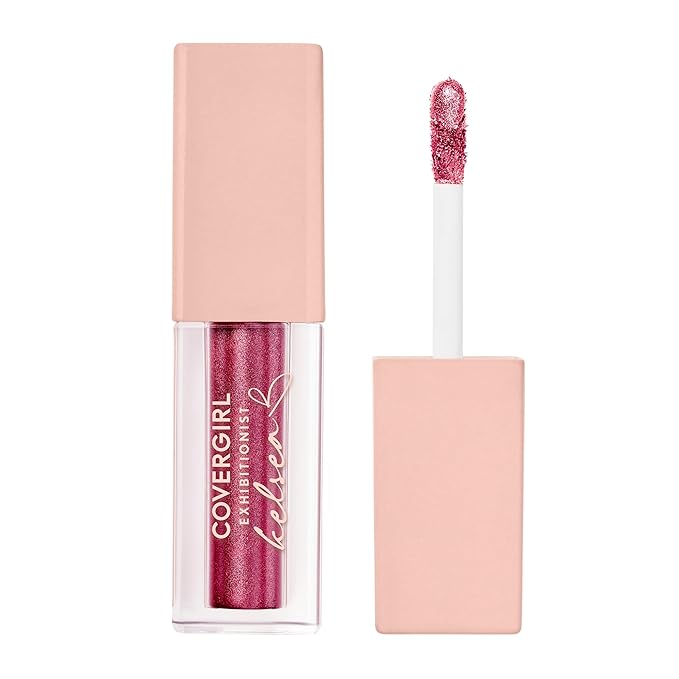 Covergirl Exhibitionist by Kelsea Ballerini Liquid Glitter Eyeshadow, Highly Pigmented, Glittery Finish, Long-Wearing, Forever 5, 0.13oz