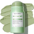SKINTIFIC Mugwort Clay Stick Mask for Face, Redness Soothing & Breakout Control with Centella and Salicylic Acid, Gentle Exfoliating, Vegan Skincare, Wash-Off Facial Mud Mask