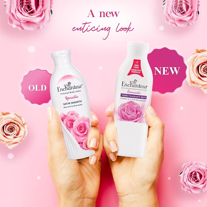 Enchanteur Perfumed Body Lotion Moisturesilk Enticing 250 Ml