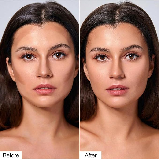 Erinde Cool Toned Liquid Contour Stick – Cold Grey Cream Bronzer for Sculpted Look, Lightweight Blendable Matte Finish, Long Lasting Liquid Contouring Makeup, Vegan & Cruelty-Free, 102