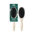 EcoTools Dual Bristle Hair Brush, Faux Boar & Nylon Bristle Brush for Detangling Smoothing & Shine, For All Hair Types, Daily Styling Brush, Bamboo Handle, Vegan & Cruelty-Free, 1 Count