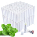 Lip Balm Bulk Unlabeled - Made in USA Bulk - Natural Ingredients Vitamin E Shea Butter - Custom Lip Balm Bulk For Party & Wedding Favors (200 Count, Peppermint)
