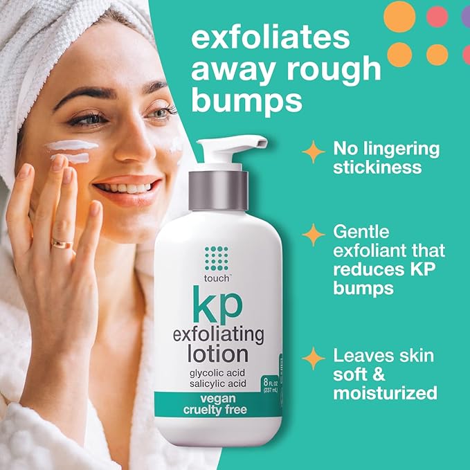 TOUCH KP Care Routine Set – Exfoliating Body Wash & Glycolic Lotion