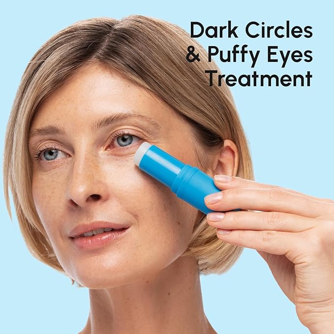 MAREE Under Eye Balm Stick Hydrating 3 PACK – Retinol Caffeine Under Eye Brightener Stick for Older Women – Collagen Undereye Cream for Dark Circles & Wrinkles – Skin Care Treatment Moisturizer