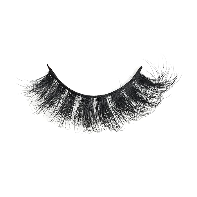 Lashes 20MM False Eyelashes Volume Faux Mink Lashes 14 Pairs Pack Dramatic Fake Eyelashes Wispy Cat-Eye Look Waterproof Strip Lashes That Look Like Extension, by TIMELABS